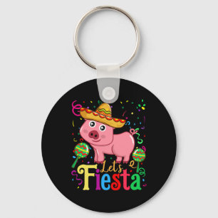 Porte-clés Cinco De Mayo 2025 Chemise Drôle Cochon Mexicain F