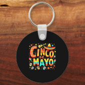 Porte-clés Cinco De Mayo Fête Mexicaine (Recto)