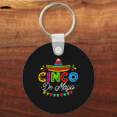 Porte-clés Cinco De Mayo Mexican Fiesta Squad 5 De Mayo Mexic (Recto)