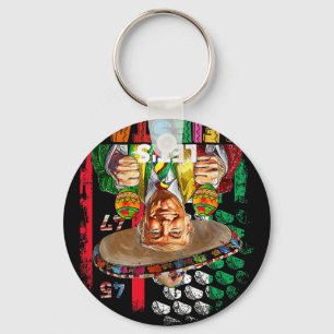 Porte-clés Cinco De Mayo Trump Taco Funny Trump mexicain Trum