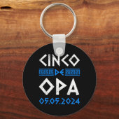 Porte-clés Cinco De Opa Drôle Cinco De Mayo Ea Grec Orthodoxe (Recto)