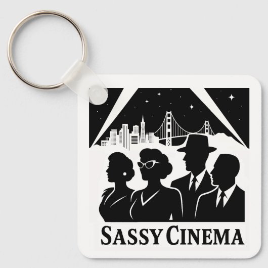 Porte-clés Cinéma Sassy (Recto)