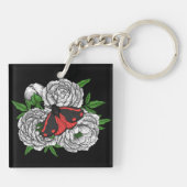 Porte-clés Cinnabar moth (Dos)