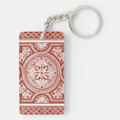 Porte-clés Cinnabar Woodblock IV (Dos)