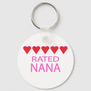 Porte-clés Cinq Coeurs Nana