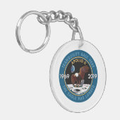 Porte-clés Cinquantième insignes de correction de mission (Devant gauche)