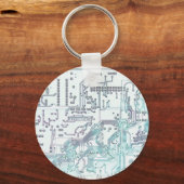 Porte-clés circuit électronique (Recto)