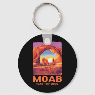 Porte-clés Circuit Moab Utah 2025 Randonnée Montagnes Extérie