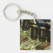 Porte-clés Circuits informatiques pour Technophiles PCB PCU (Devant)