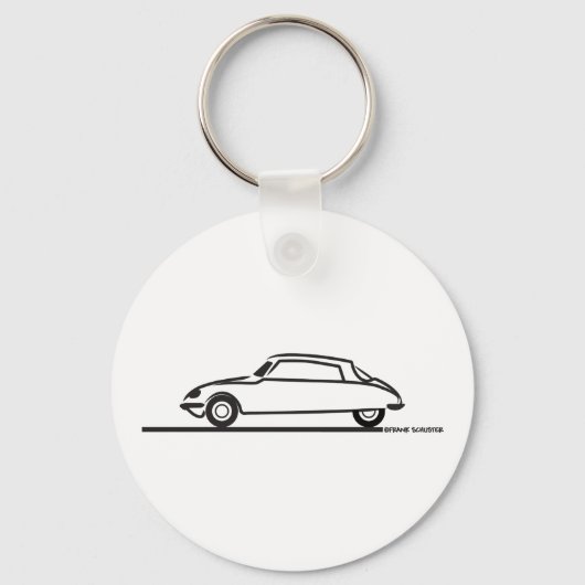 Porte-clés Ciroen DS 21 Pallas (Recto)