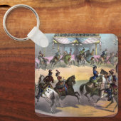 Porte-clés Cirque Grand Finale, Cirque 1872. (Recto)
