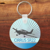 Porte-clés Cirrus SR22 (Recto)