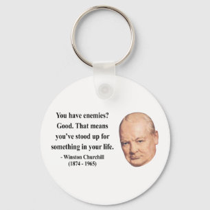 Porte-clés Citation 3b de Winston Churchill