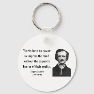 Porte-clés Citation 4b d'Edgar Allen Poe