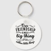 Porte-clés Citation Ami Drôle (Recto)