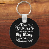 Porte-clés Citation Ami Drôle (Recto)