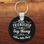 Porte-clés Citation Ami Drôle (Recto)