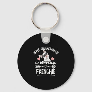 Porte-clés Citation Bulldog Pour Votre Femme Française