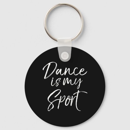 Porte-clés Citation Danseuse Mignonne Pour Danseurs Danser Dr (Recto)