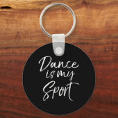 Porte-clés Citation Danseuse Mignonne Pour Danseurs Danser Dr (Recto)
