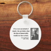 Porte-clés Citation de Bertrand Russell 1b (Recto)