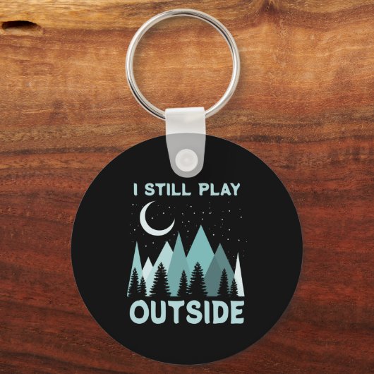 Porte-clés Citation de camping (Recto)