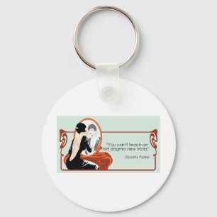 Porte-clés Citation de Dorothy Parker