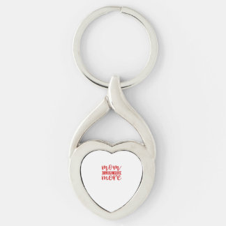 Porte-clés Citation de famille douce Maman t'aime plus