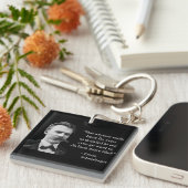 Porte-clés Citation de Friedrich Nietzsche Troll (Devant Droit)