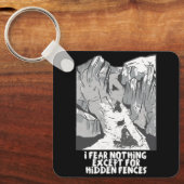 Porte-clés Citation de l'amant motoneige (Recto)