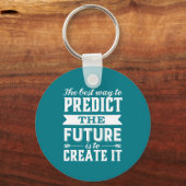 Porte-clés Citation De Motivation Inspirationnelle Créer L'Av (Recto)