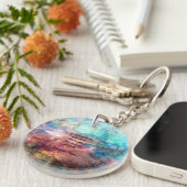 Porte-clés Citation De Rumi Sur L'Énergie Et L'Univers (Devant Droit)