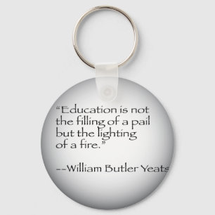 Porte-clés Citation de William Butler Yeats