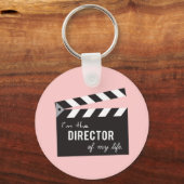 Porte-clés Citation, Directeur de ma vie, Conseil d'action (Recto)