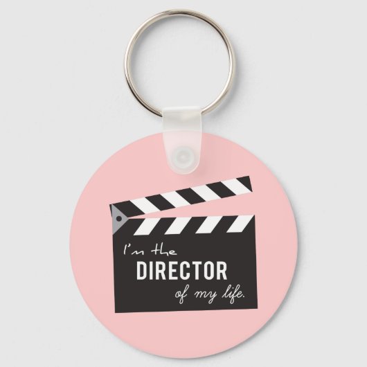Porte-clés Citation, Directeur de ma vie, Tableau d'action (Recto)