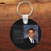 Porte-clés Citation d'Obama (Recto)