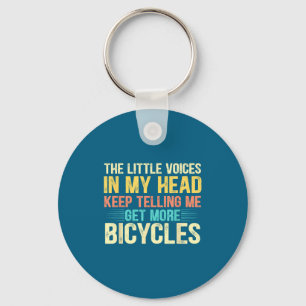 Porte-clés Citation drôle d'amateur de vélo Humour cycliste