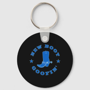 Porte-clés Citation drôle de bottes de cowboy de Boot Goofin