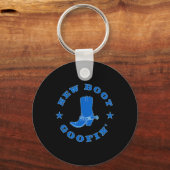 Porte-clés Citation drôle de bottes de cowboy de Boot Goofin (Recto)