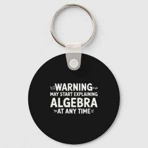Porte-clés Citation drôle de professeur de mathématiques peut
