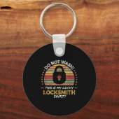 Porte-clés Citation drôle Locksmith, Graphique Lock Picker (Recto)