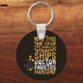 Porte-clés Citation du docteur Faustus (Recto)