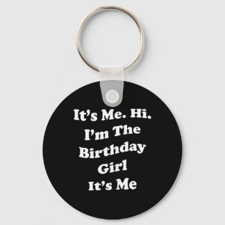 Porte-clés Citation Fille D'anniversaire Drôle Nouveauté Pour