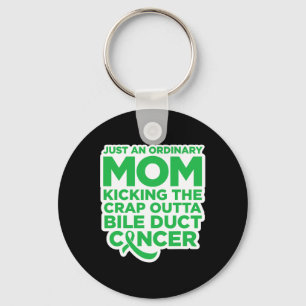 Porte-clés Citation Fun Bile Duct Cancer Fighter Pour Maman 1