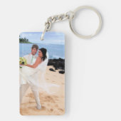 Porte-clés Citation Inspirant Personnalisé (Dos)