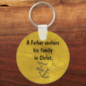 Porte-clés Citation Inspirationnelle de Christian Papa (Recto)