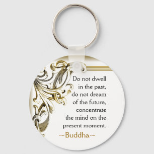 Porte-clés Citation inspirée de Bouddha