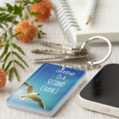 Porte-clés Citation inspirée de mouette quotidienne de (Devant droit)