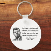 Porte-clés Citation JFK 3b (Recto)