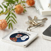 Porte-clés Citation Motivationnelle Mignonne Nostradamus Llam (Côté)